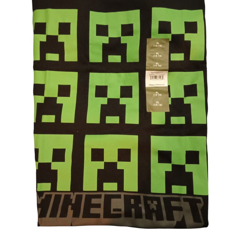Majong Minecraft Tshirt Size Large 12-14 NWT